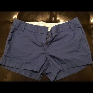 J. Crew dark blue shorts